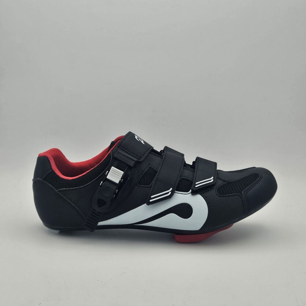 Peloton Cycling Shoes Size 43 Men 10 women 12Black Red Indoor Spin Bike SPD Clip